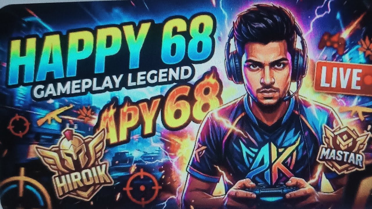 Happy ars gamer 68 is live in free fire lone wolf gameplay 😍😻🤩