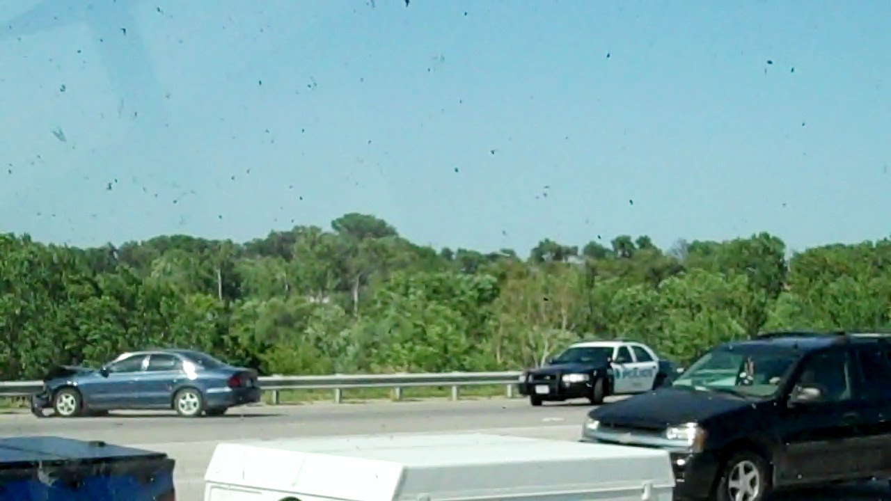 Car VS Guardrail
