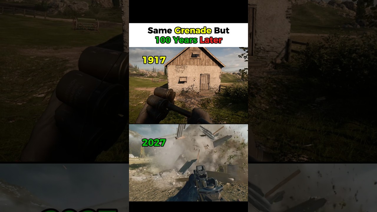 Same Grenade But 100 Years Later - battlefield 6