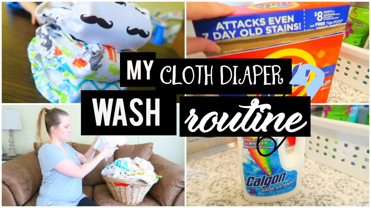 My Cloth Diaper Wash Routine | How to Wash Cloth Diapers