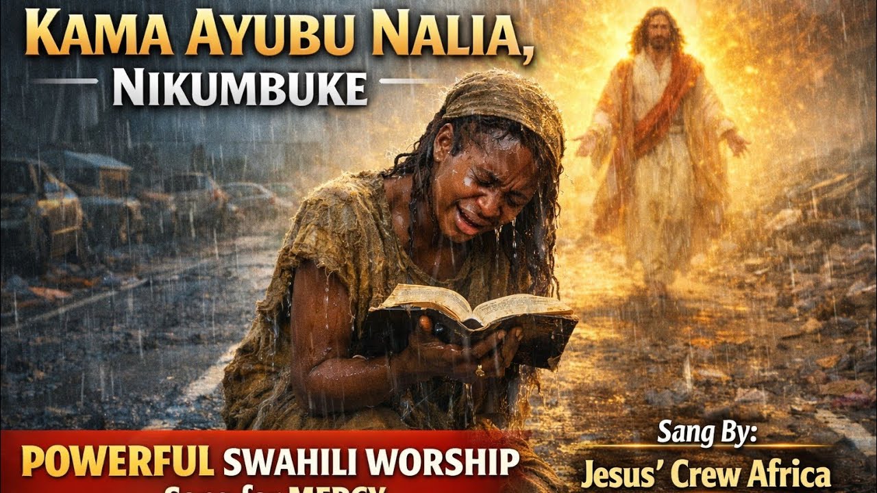 This WORSHIP Song will make you CRY like A Baby To GOD -' Kama Ayubu Nalia, Nikumbuke' #prayer#viral