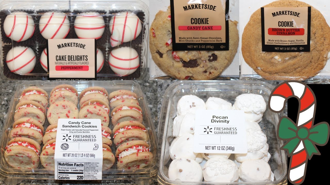 Marketside & Freshness Guaranteed (Walmart) Peppermint, Candy Cane, Brown Butter, Divinity