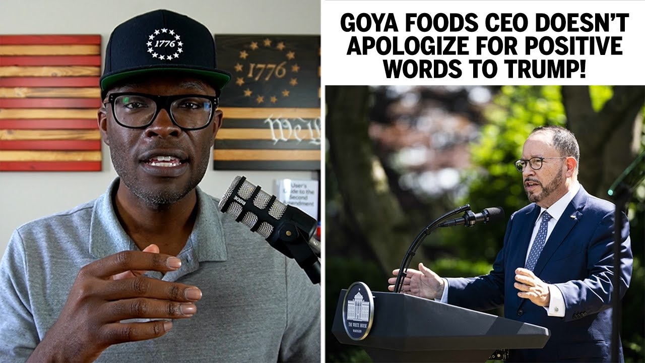 Goya CEO REFUSES To Back Down After Trump Praise!