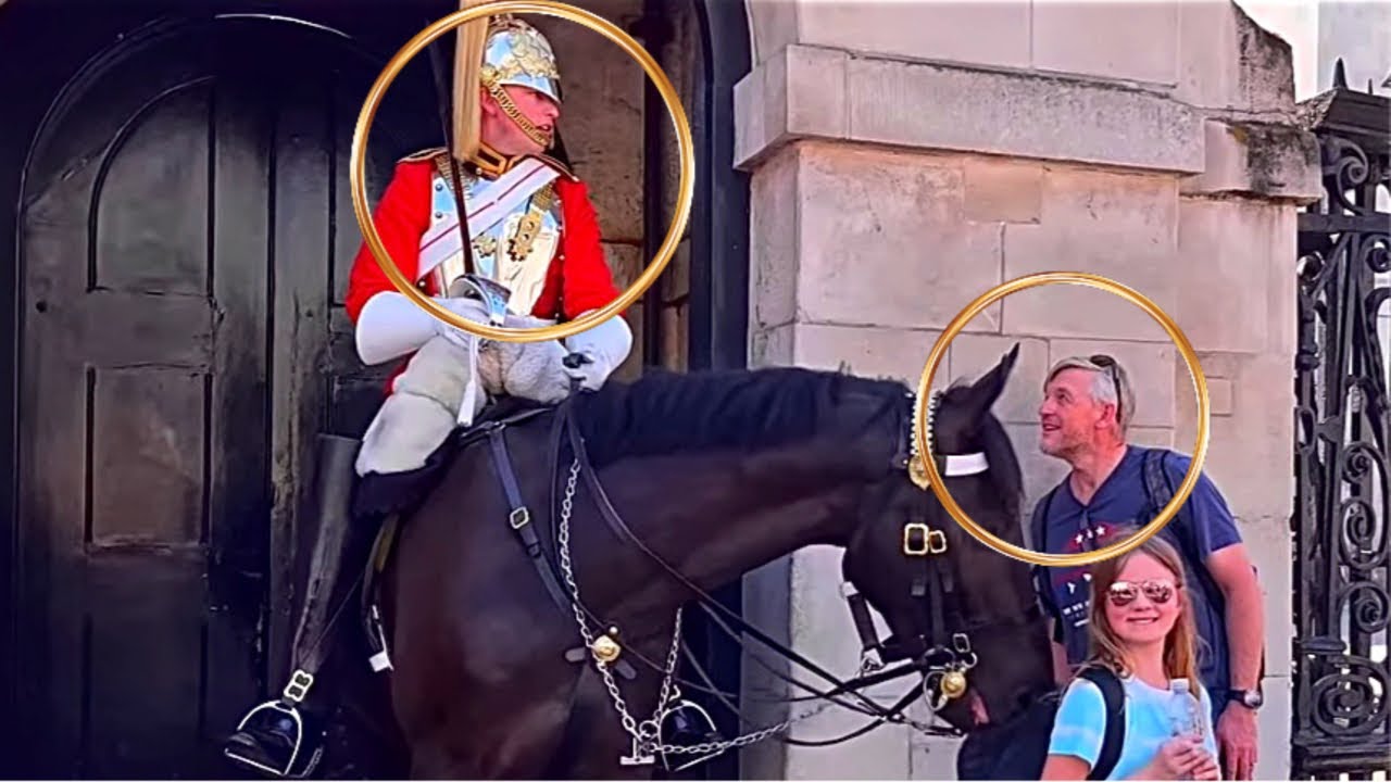 Royal Guard's Face Lights Up When His Family Makes Unexpected Appearance!