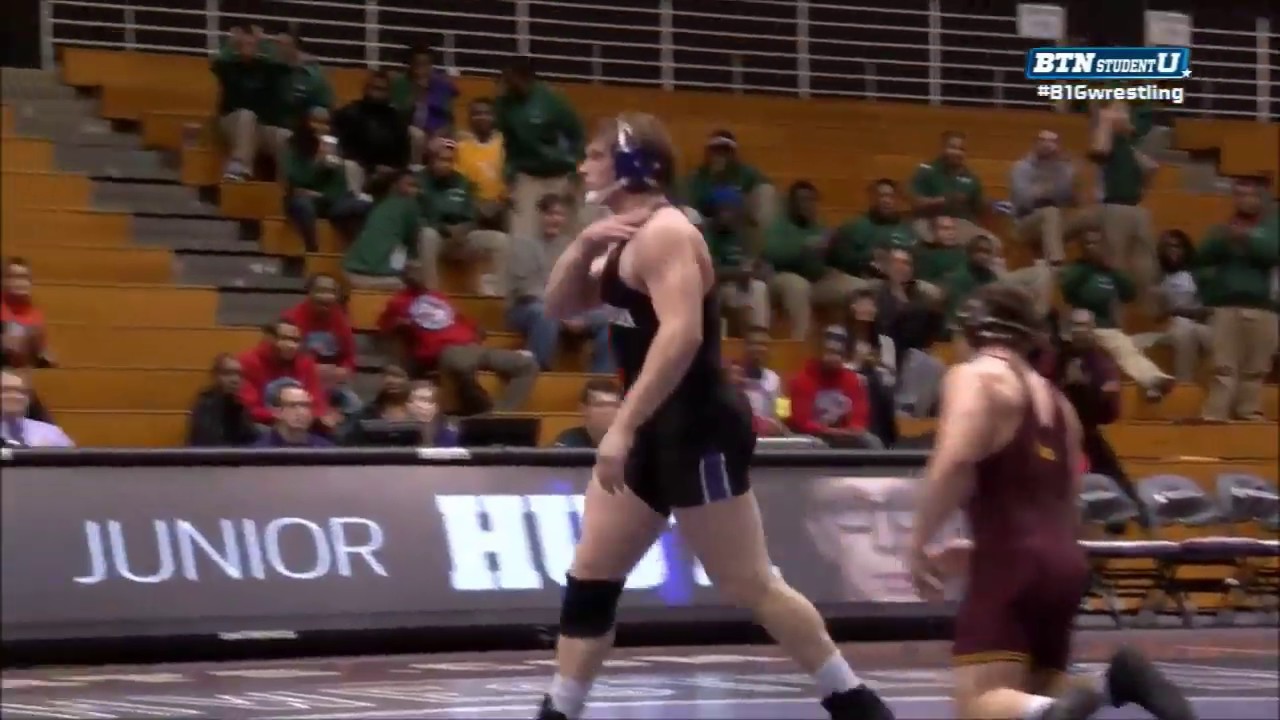 Mike McMullan (Northwestern '15) - Wrestling Highlights