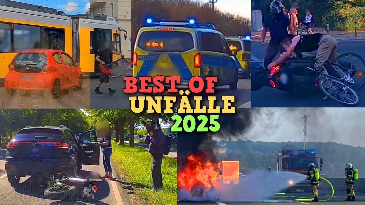 Es KRACHT gewaltig: Wenn Fahrer Fehler machen! | Best Of 2025 | UNFÄLLE