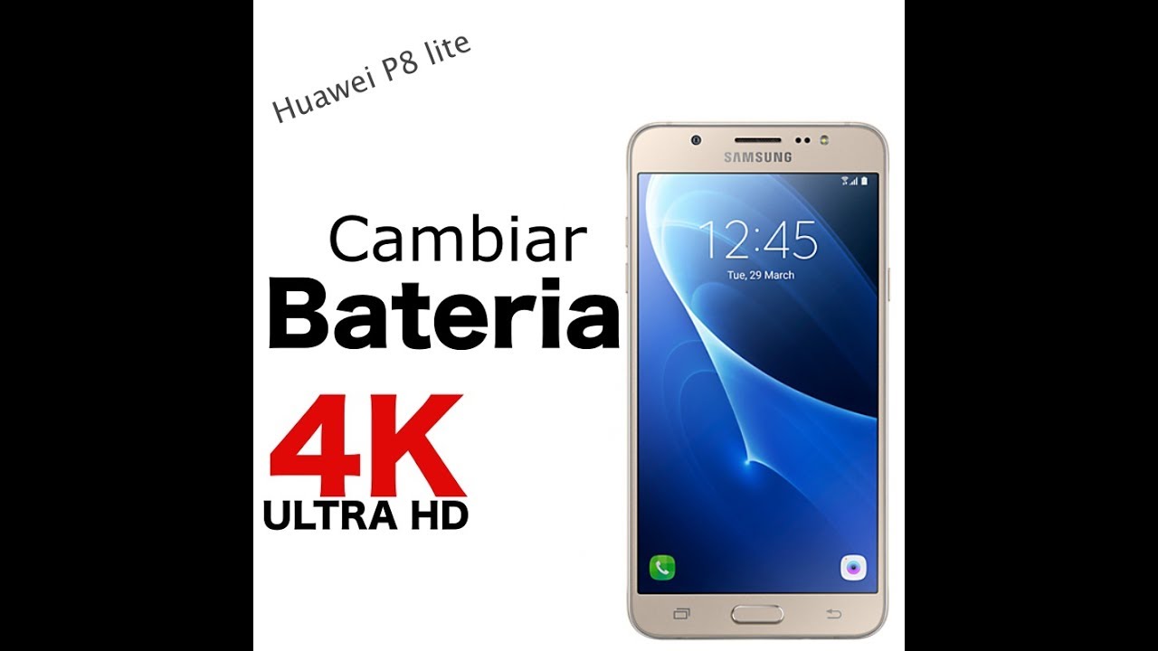 Cambiar bateria Huawei P8 lite