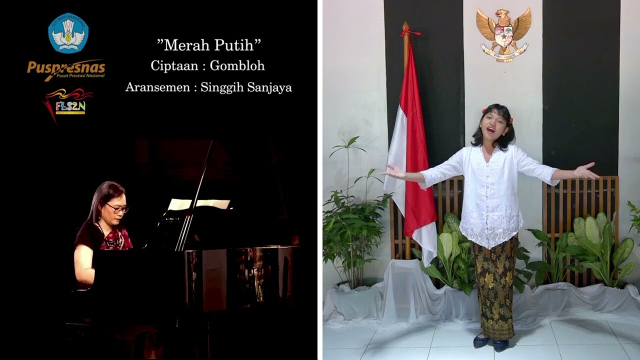 Kiren Barus -Merah Putih_Juara 1 FLS2N Tingkat Kecamatan dan Tingkat Kota Jakarta Selatan
