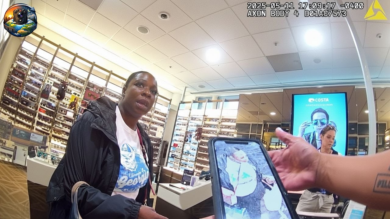 Entitled Airport Shoplifter Caught in 4K Stealing Ray-Ban Meta Glasses | Body Cam