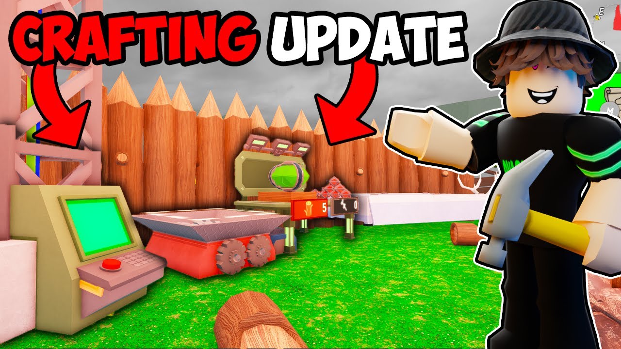 CRAFTING EVERYTHING In The New 99 Nights In The Forest Crafting Update! (so much new stuff)