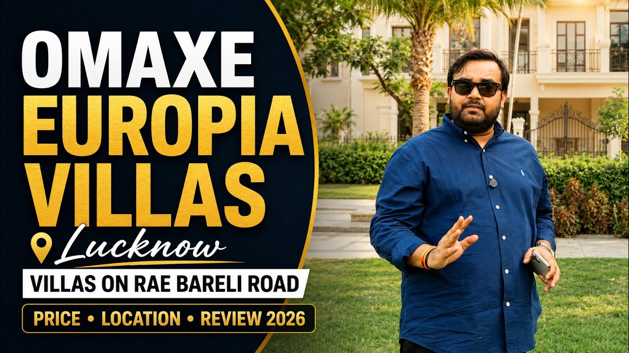 OMAXE VILLA TOUR | 2700 Sq Ft Luxury Villa on Kisan Path |