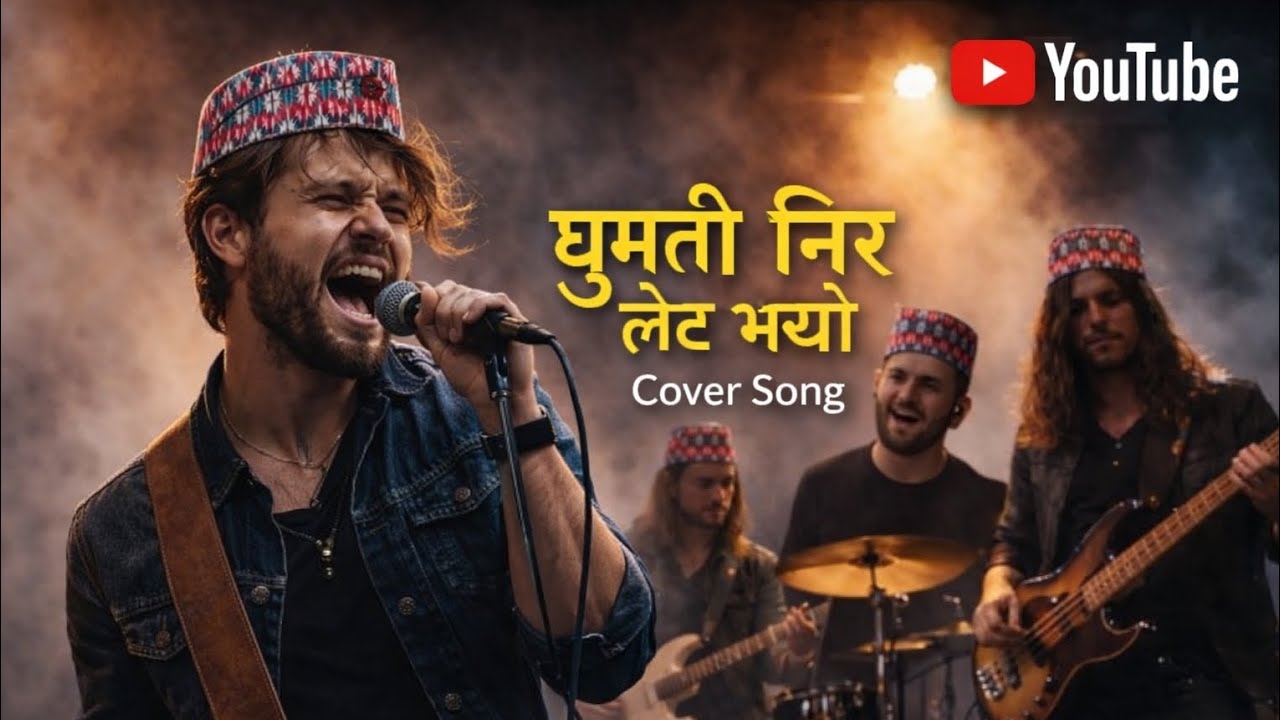 Ghumti Nira Late Vayo - Cover Song (Rock Version) ♥️सानु माया लाइ बाटैमा भेट भयो 🤘#coversong 