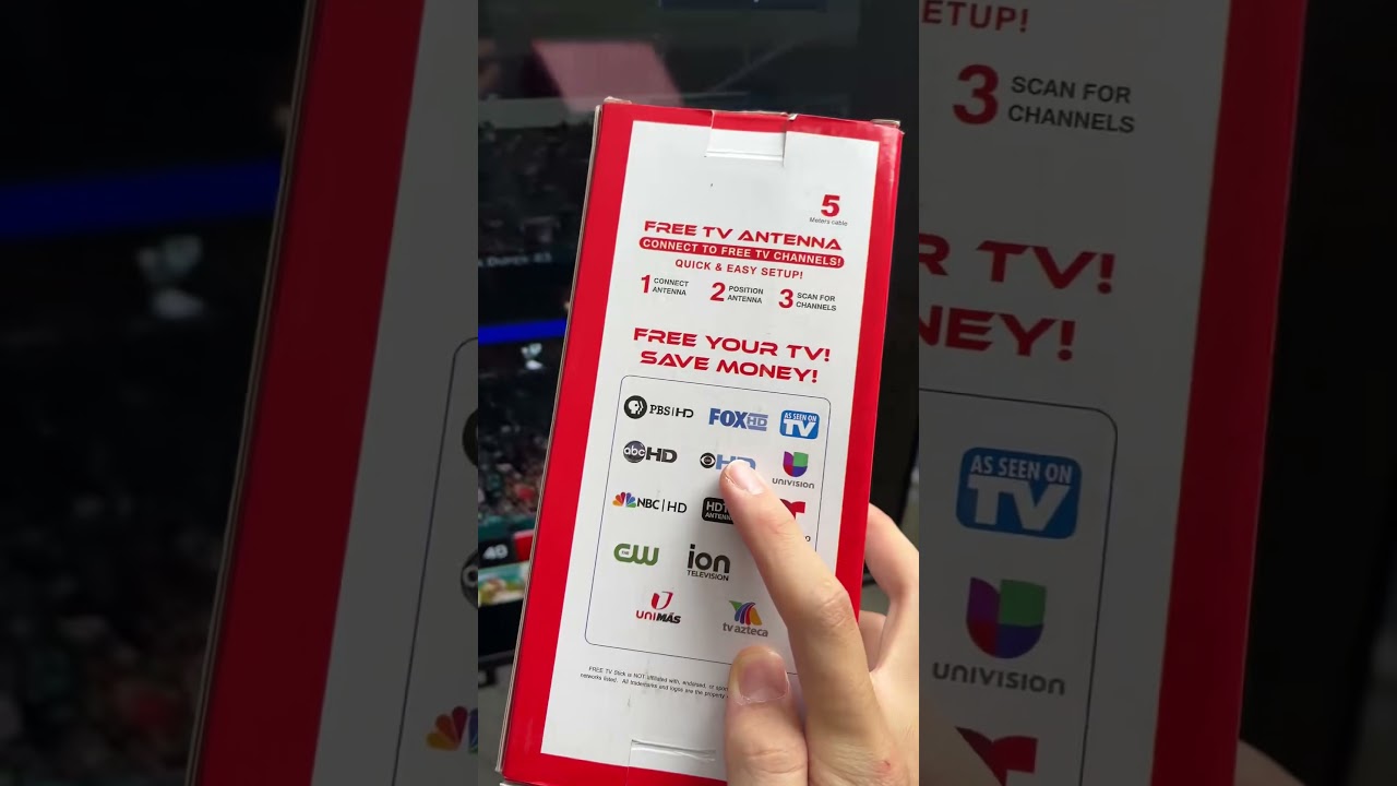 Enhance HDTV Experience with Long-Range Digital Antenna #antenna #tv #hd