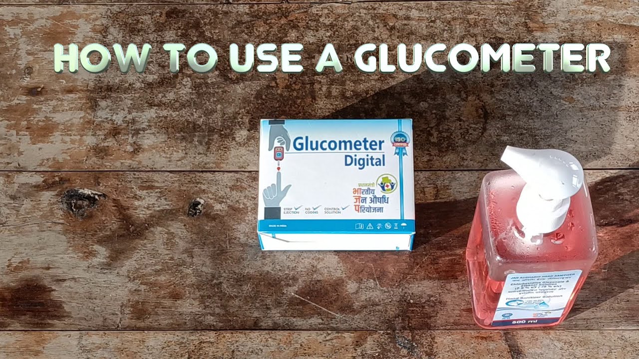 How to use a Jan Aushadhi Glucometer | Swasthya series by Saya