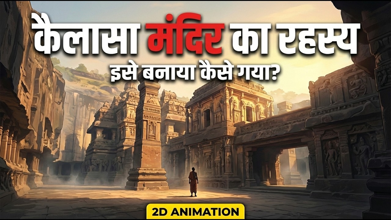 Kailasa Temple Ellora: How Was It Built from a Single Rock? | Ancient India Mystery