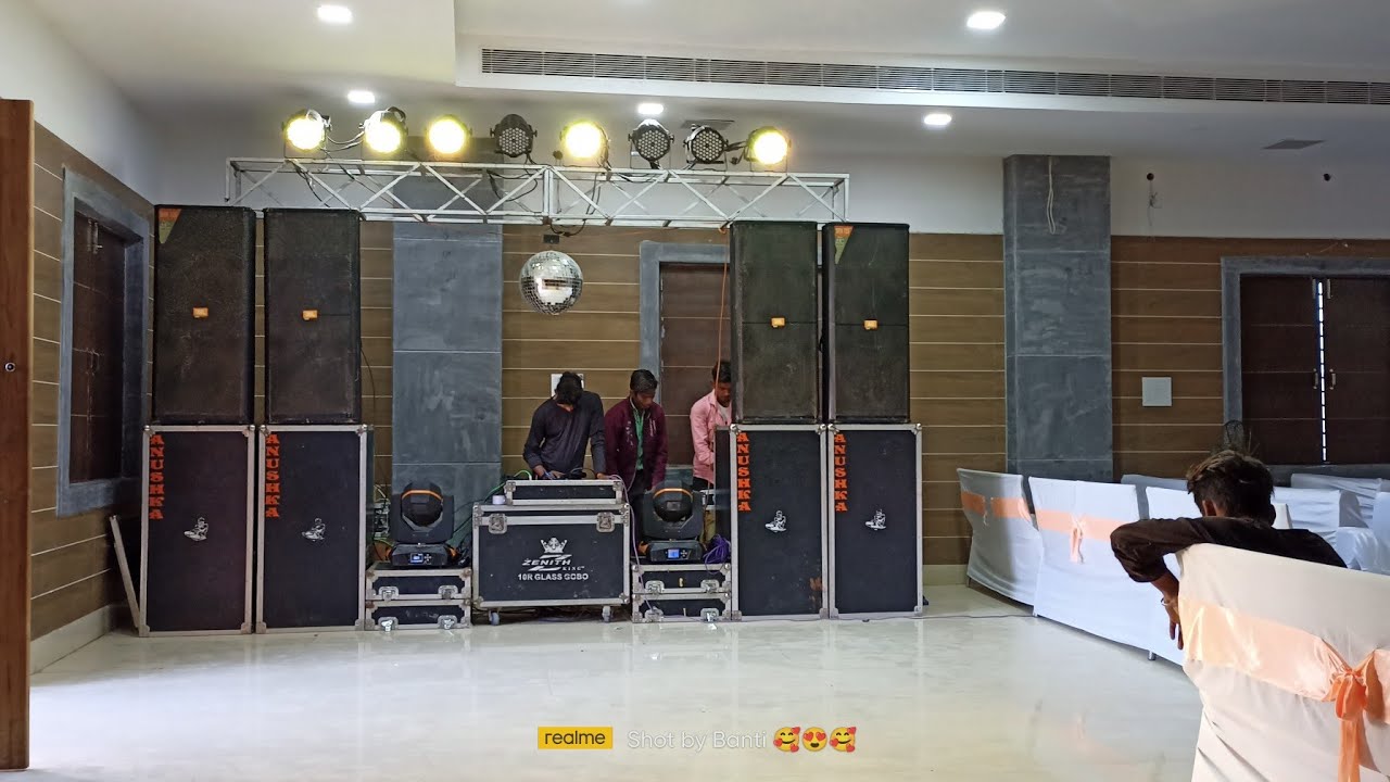Mini Live DJ setap/ P. Audio dj  setup /live dj Lording/ sound check/ 4 top setap/ ADJ VLOGS DHOLPUR