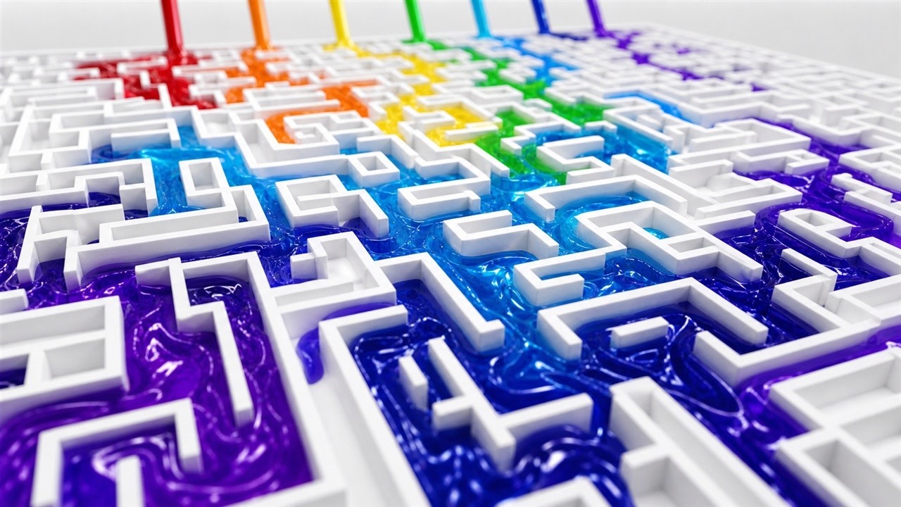 The Year in Mazes Part 2 / ? | Compilation #satisfying #simulation