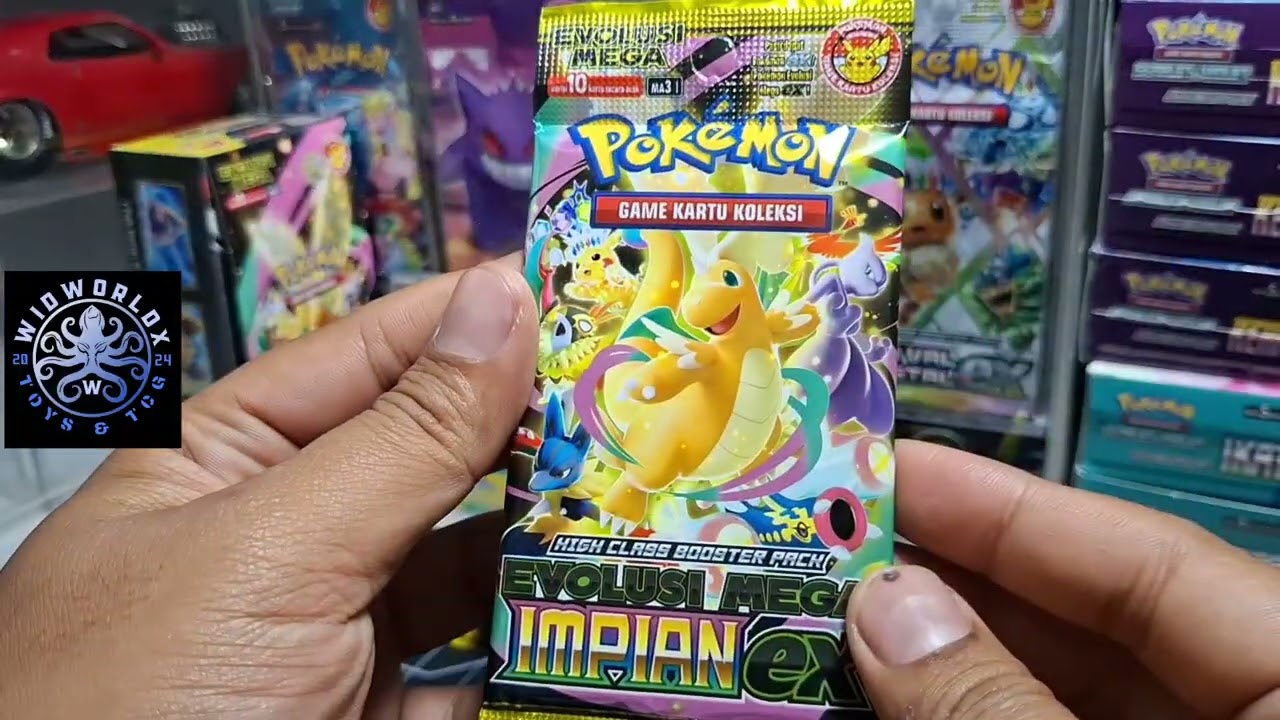 New Set‼️Format Baru Mega Attack‼️Mega Evolusi Impian EX #pokemon #pokemoncards 