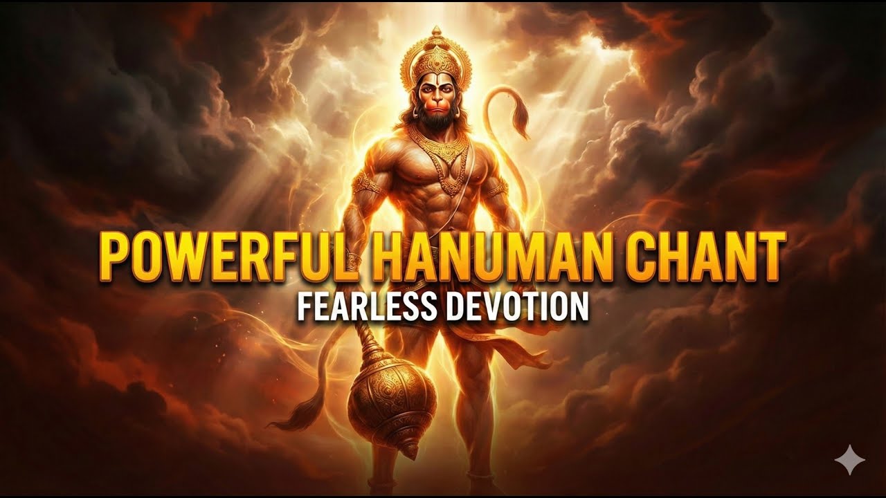 Most Powerful Hanuman Chant | Fearless Devotion | Strength • Protection • Peace. #hanumanchalisa