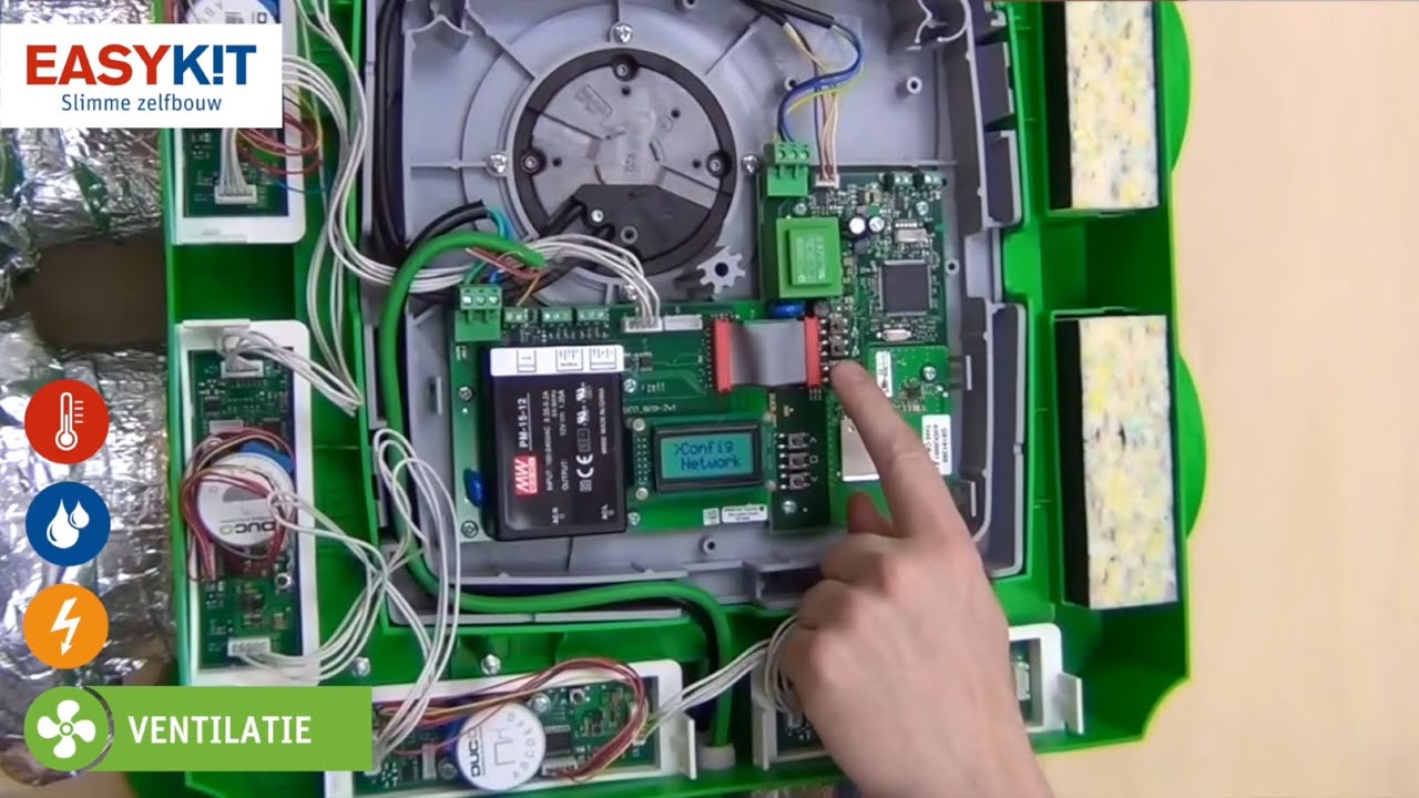 DIY:  Zelf je ventilatiesysteem C plaatsen met Easykit