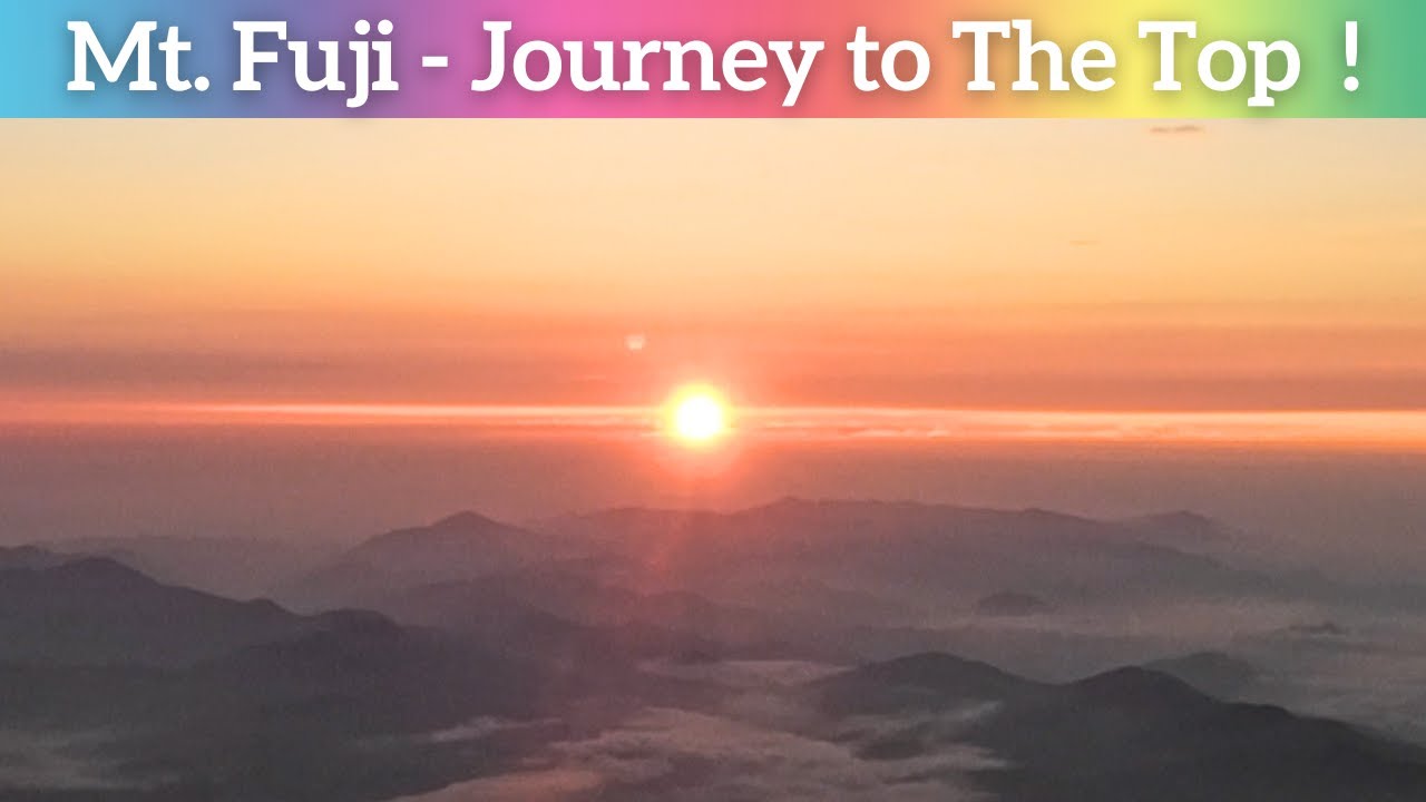 【Mt. Fuji Adventure | Day 2】Spectacular Sunrise & Summit! - Journey from 8th Station to Peak