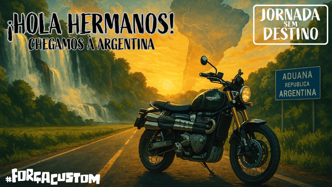 Destino Atacama #03 – Cruzando a Fronteira: Primeiros km na Argentina com a Scrambler