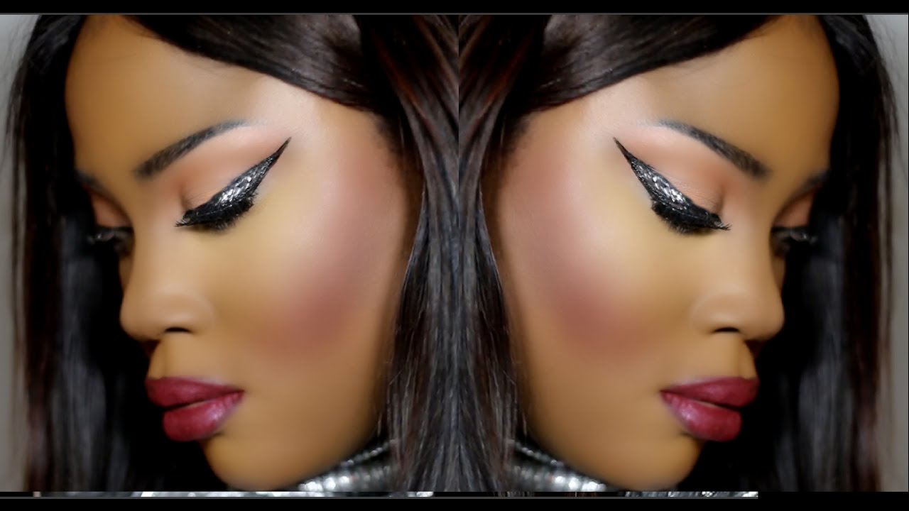 Razor Sharp, Glitter Wing Liner |  MakeUp Tutorial