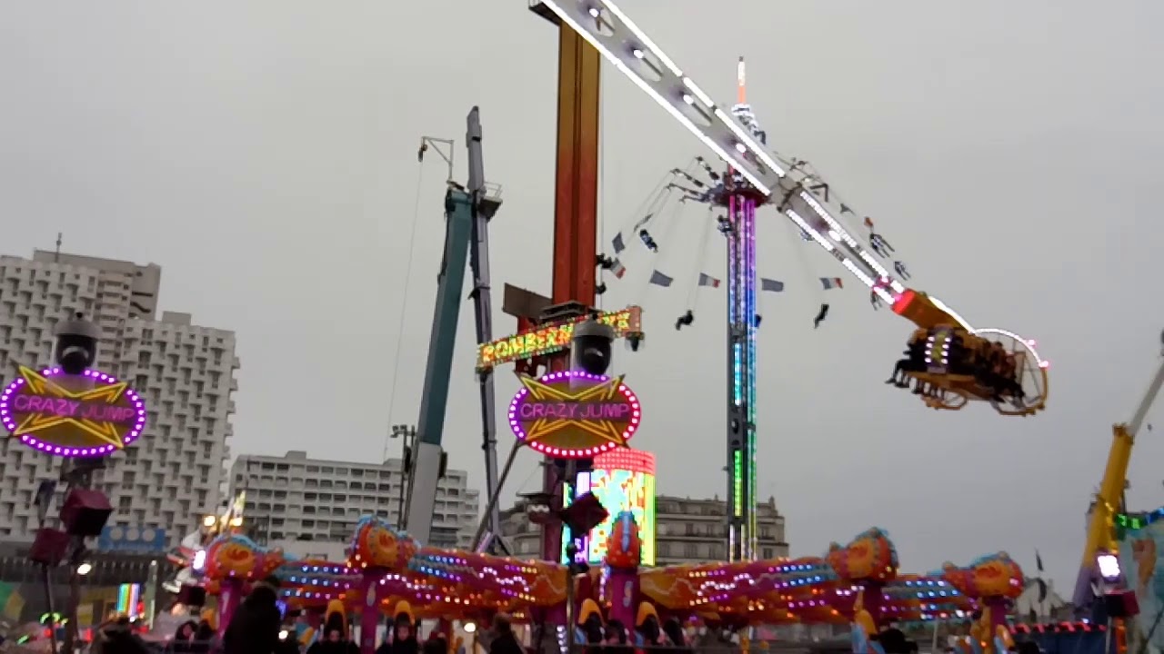 la fete foraine à  Rennes le 16/12/2018