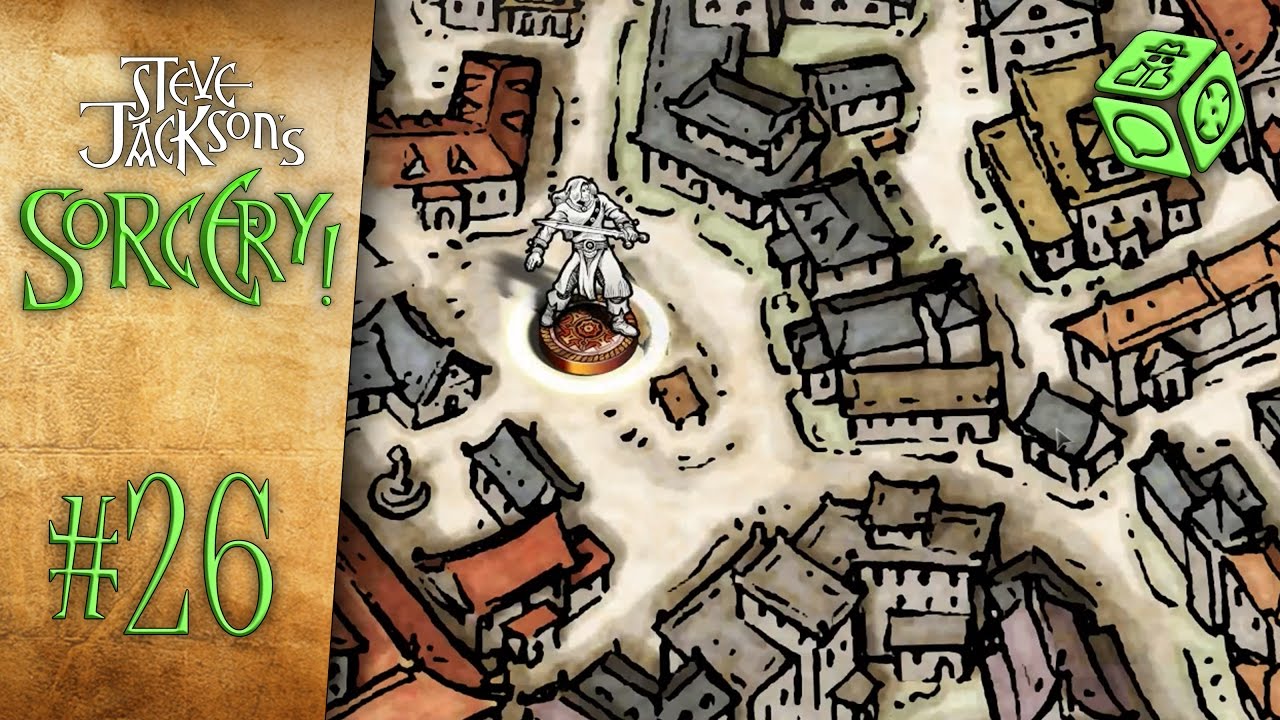 The real restart, and the first line - Let's Play Steve Jackson's Sorcery! #26