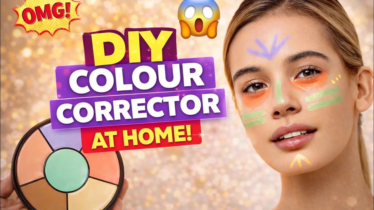 Make your own colour correcter at home | Beauty hack gone viral 