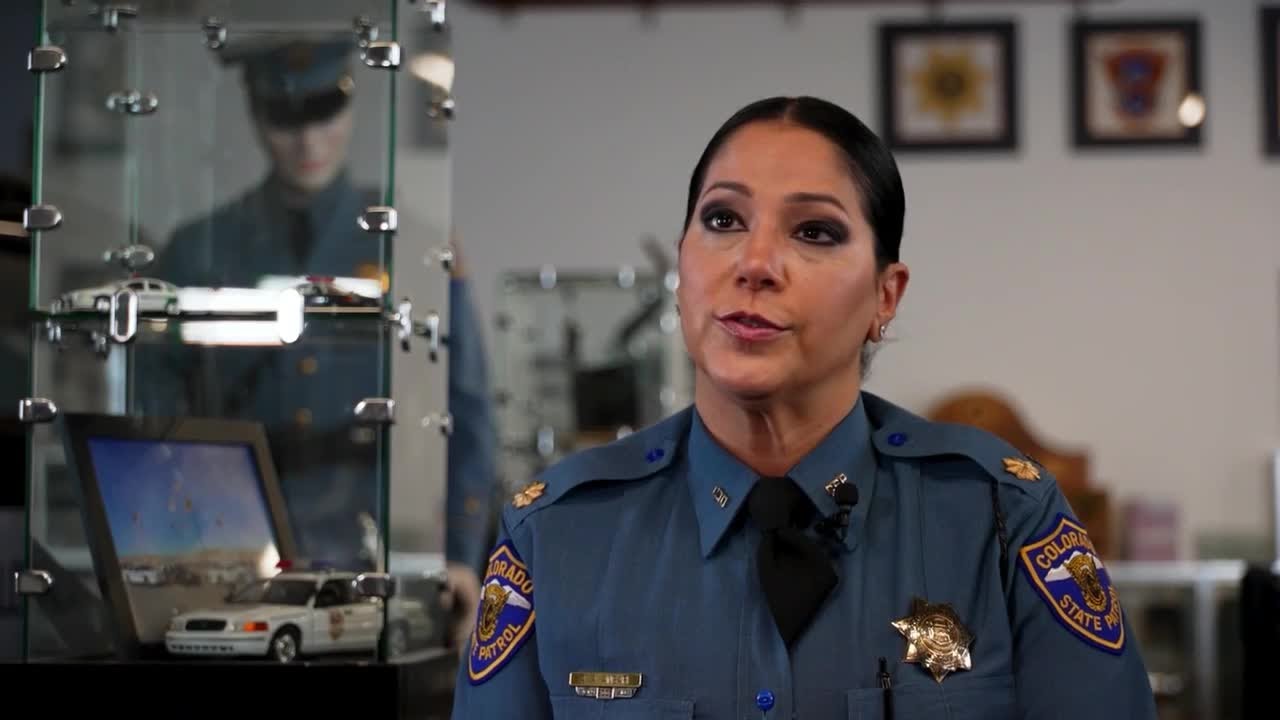 Colorado State Patrol major working to shift statistics of women in law enforcement