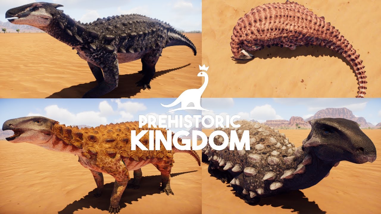 Prehistoric Kingdom - All Scelidosaurus skins and motions