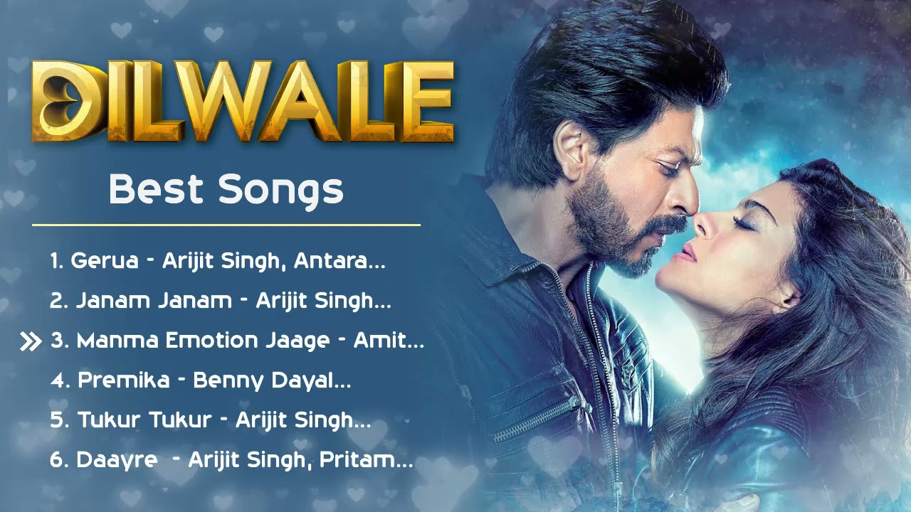 Dilwale ❤️ Movie All Best Songs | Shahrukh Khan & Kajol , varun dhawan | Romantic Love Gaane