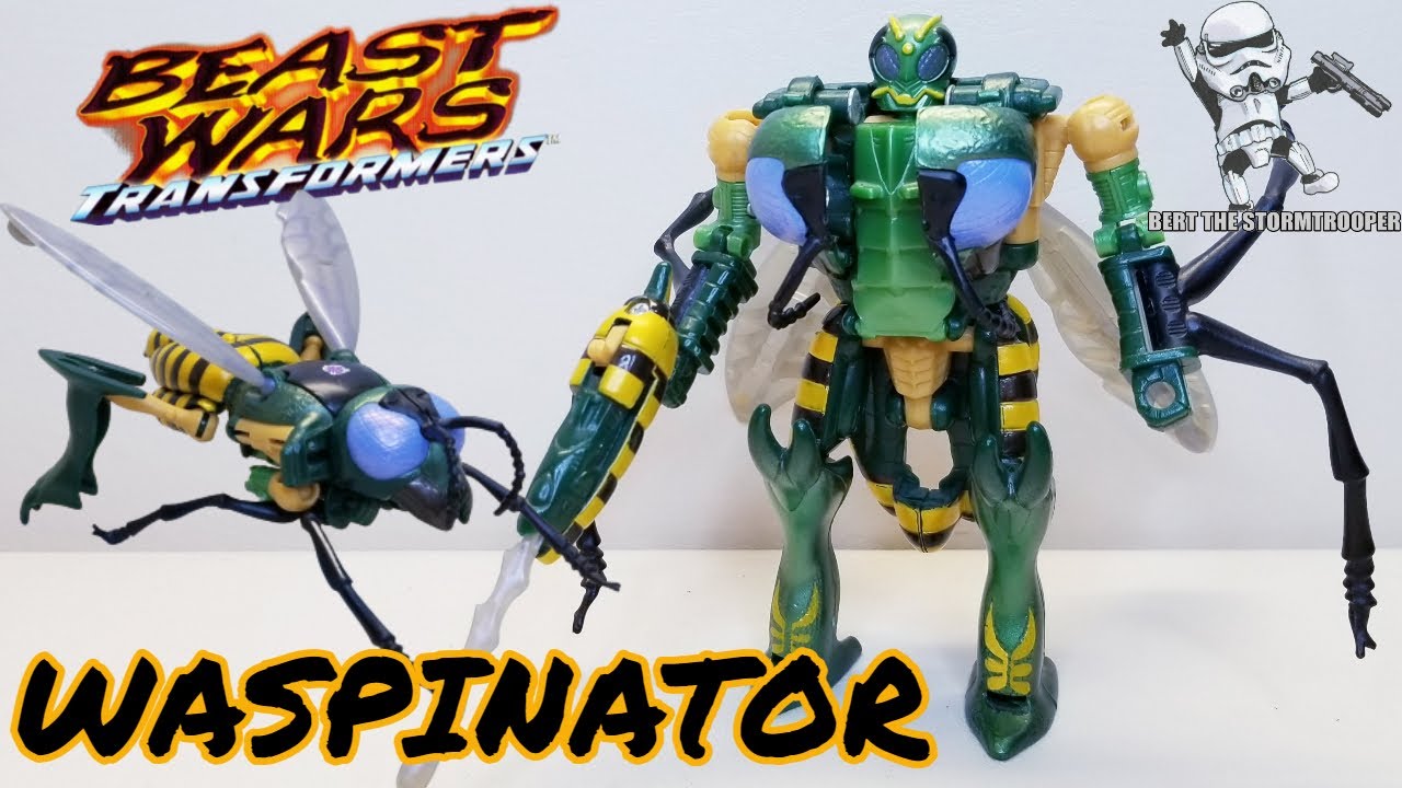Transformers Beast Wars (10th anniversary/ 1995) WASPINATOR Review! Bert The Stormtrooper Reviews!