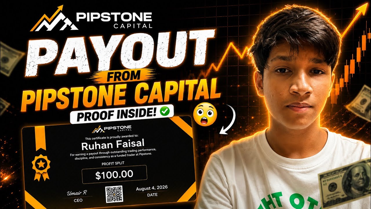   First Payout From Pipstone Capital ✅ Is It Legit?