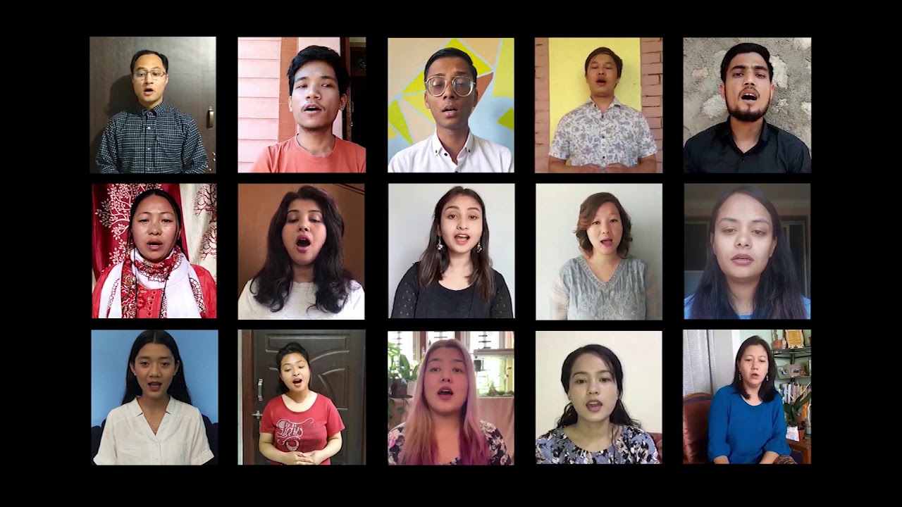 Yo Thik Chha Mero Pran (It is Well with My Soul) || Khristiya Bhajan Choir (Virtual Choir)