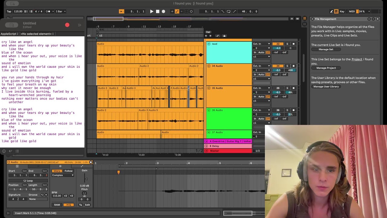 making music