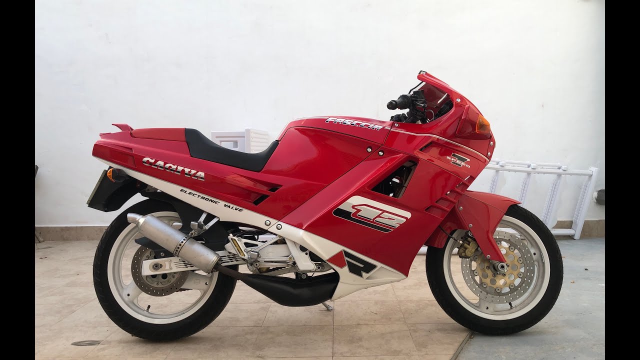 Cagiva Freccia C12R 1989 start