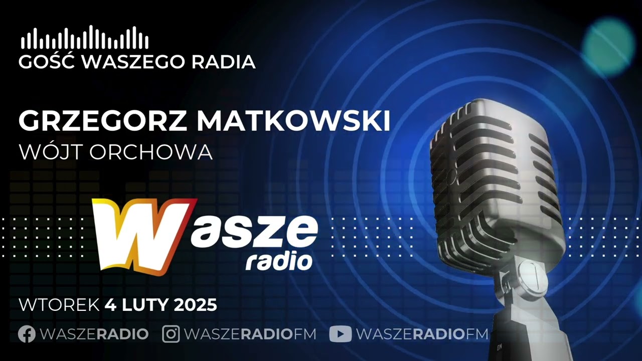 GOŚĆ WASZEGO RADIA: Grzegorz Matkowski (4-02-2025)