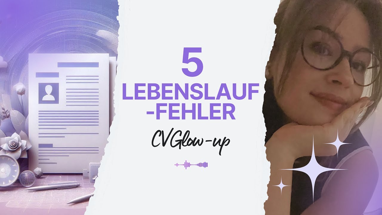 5 Lebenslauf-Mythen enthüllt: FEHLER & TIPPS! I CV Glow-up✨💅