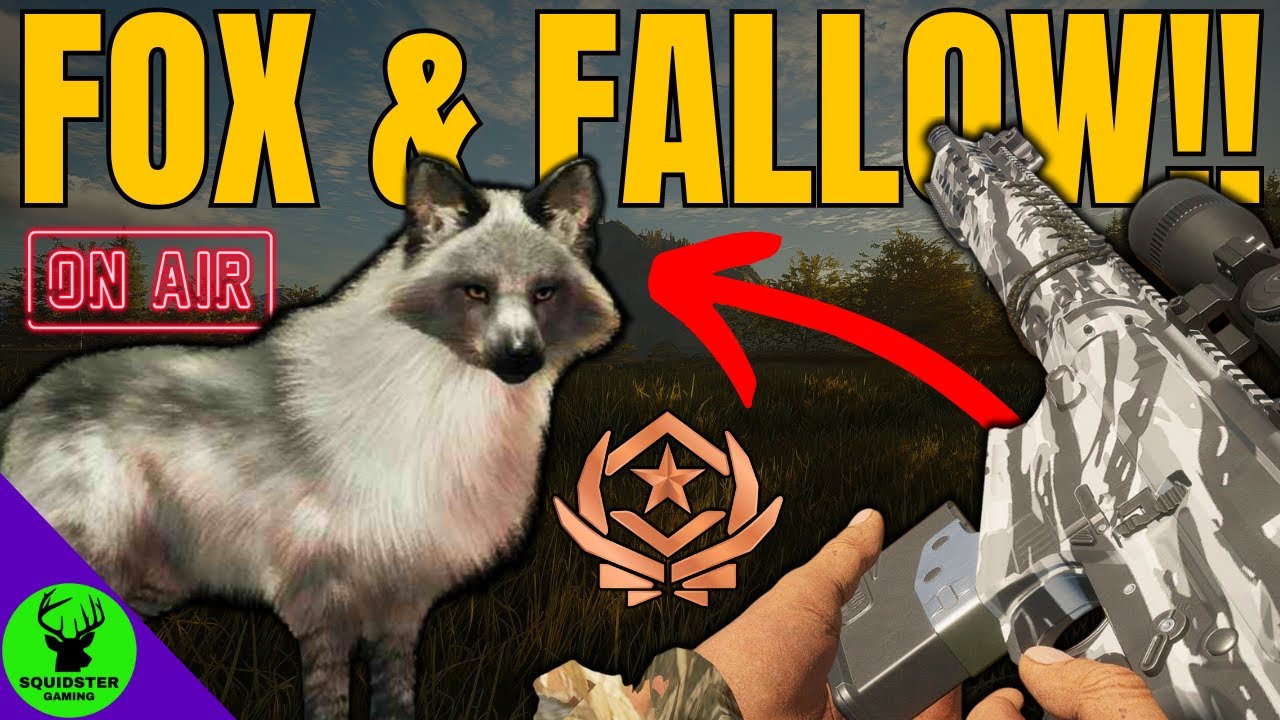 FALLOW FIRST Then Foxes!! I SHOT SOMETHING CRAZY!!! - Call of the Wild (LIVE)