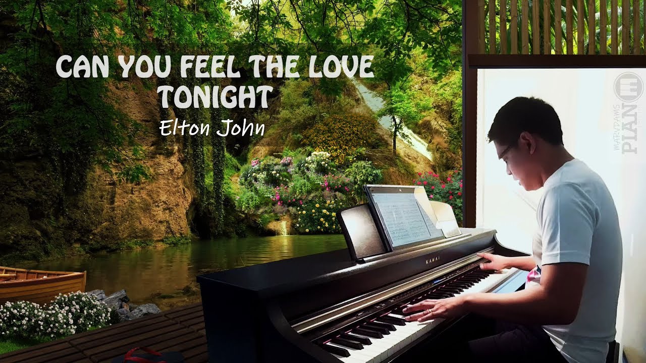 ♪ Can You Feel The Love Tonight - Lion King/ Elton John/  Piano Cover