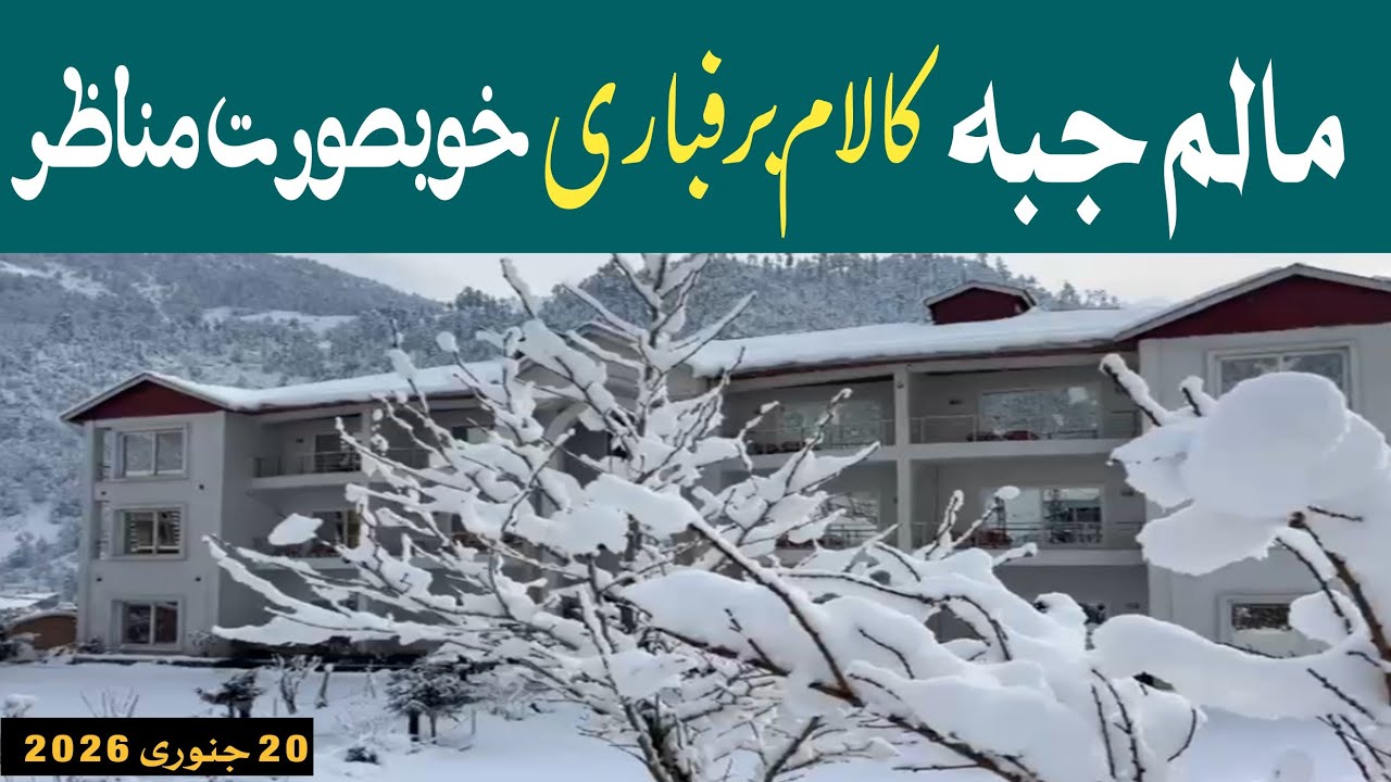 Kalam Weather Update | MALAM JABBA chairlift | 