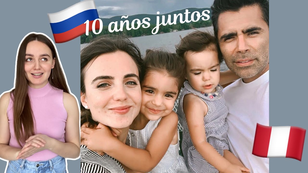 Mujer rusa de su vida con esposo peruano y su familia internacional Entrevista con @OlgaRojasNYC