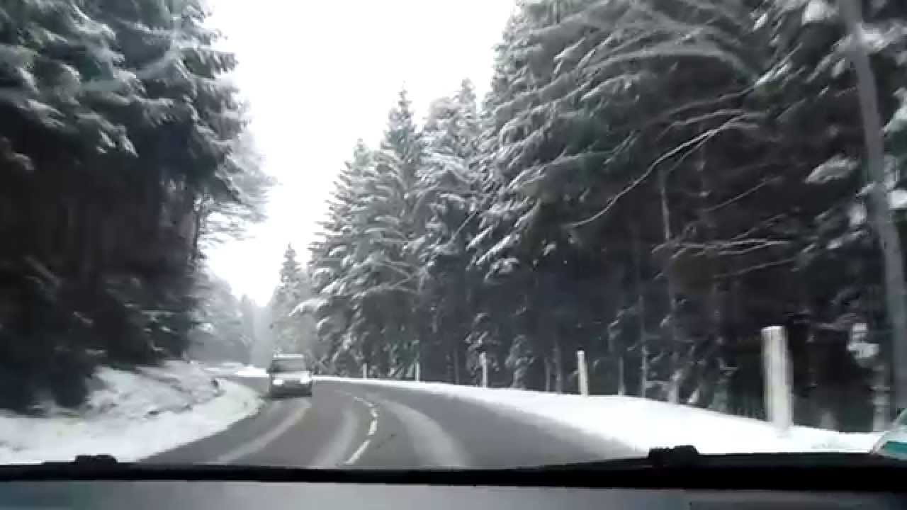 Première Neige du Col du Hantz ( Vosges ) Décembre 2014 Hamm-Rec