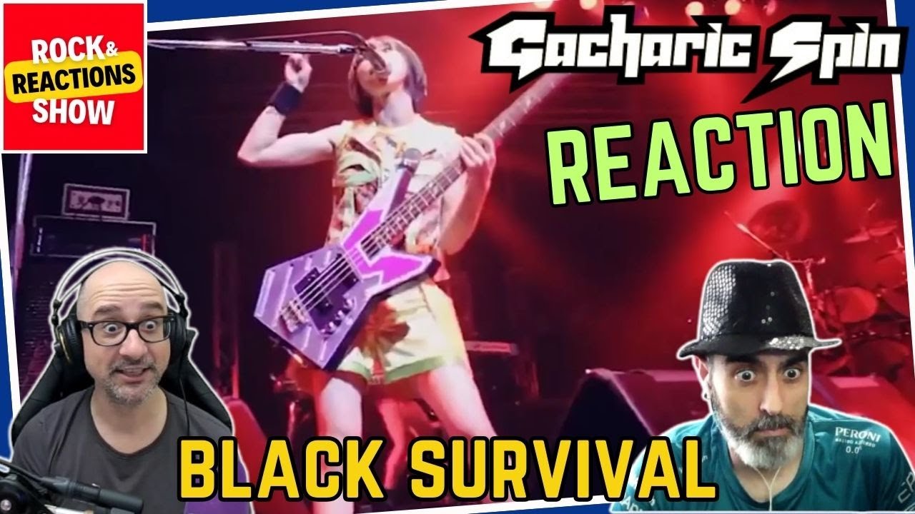 GACHARIC SPIN - Black Survival | Reaction | Reacción | Rock and Reactions