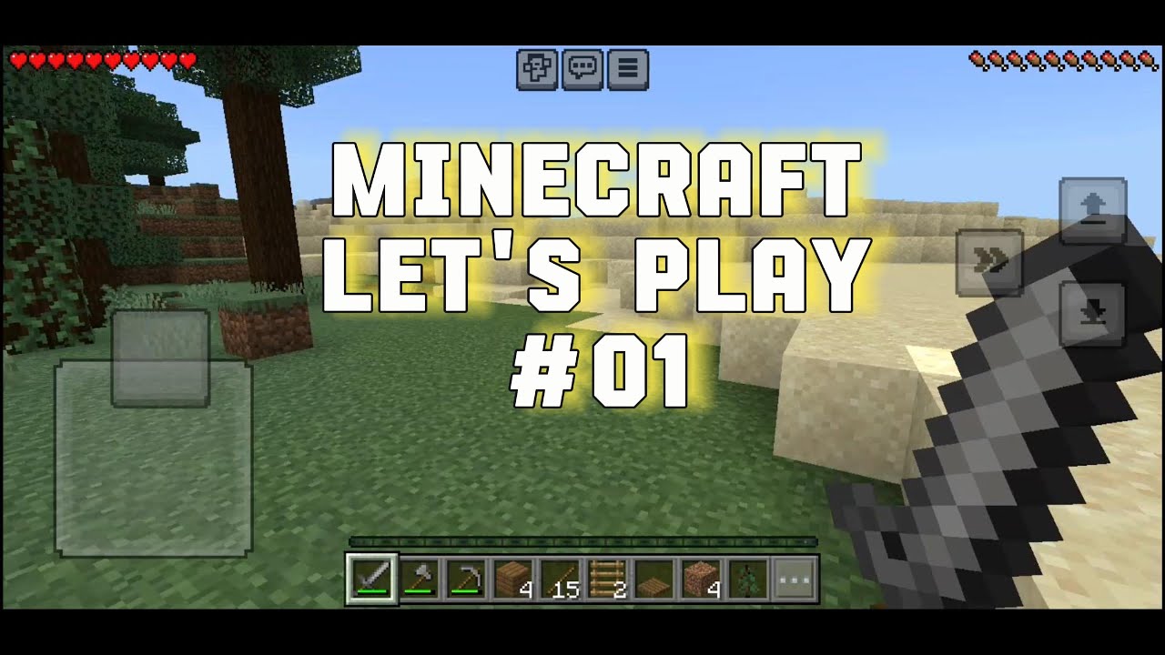 🏡 Entspanntes Minecraft Let's Play ohne Kommentare &ndash; Nur beruhigende Musik! 🌲🎶 #01
