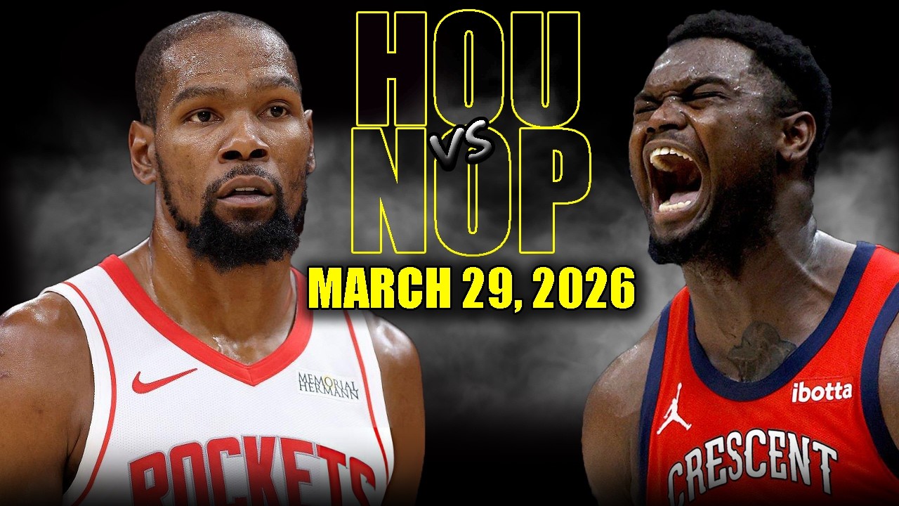 Houston Rockets vs New Orleans Pelicans Full Game Highlights &ndash; March 29, 2026 | NBA Season