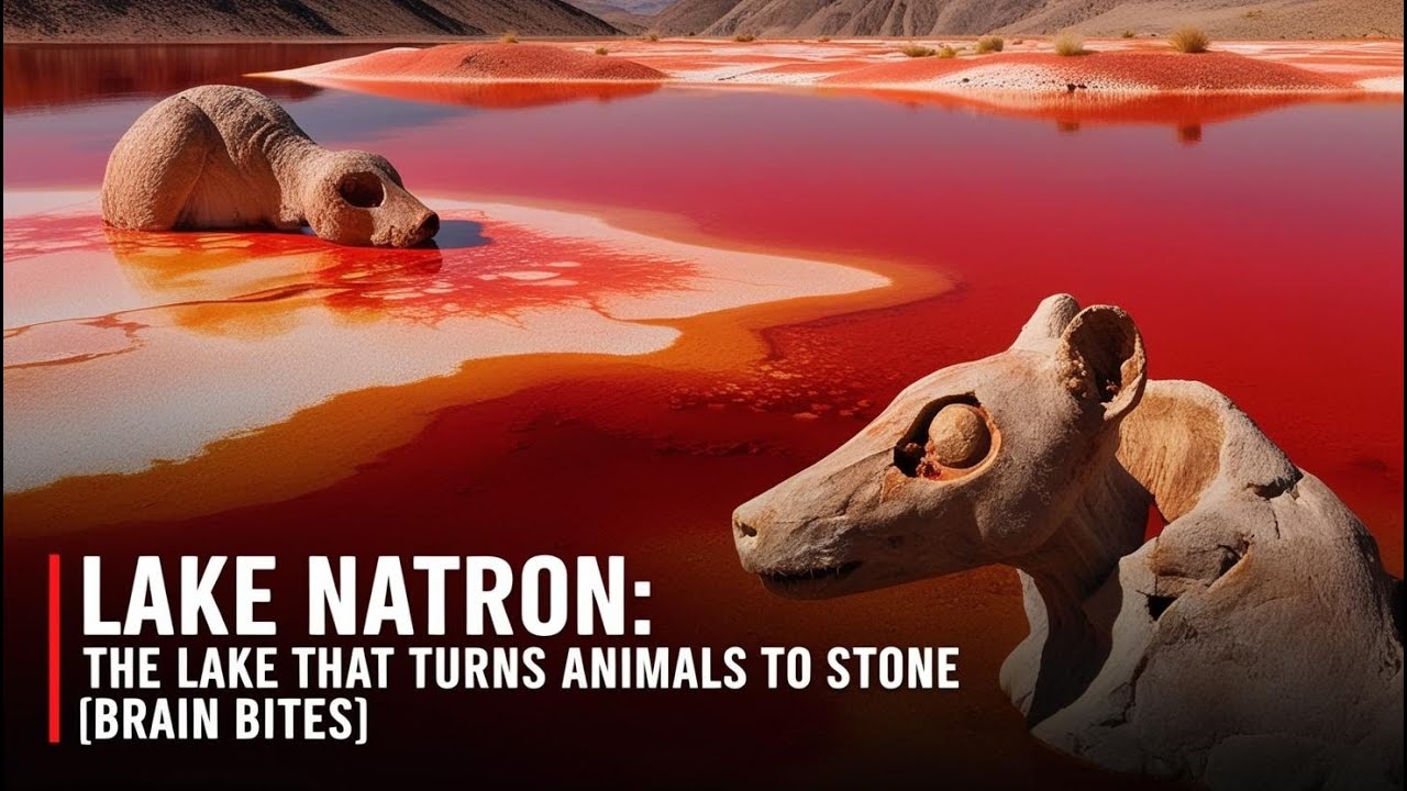Lake Natron: The Lake That Turns Animals to Stone | Brain Bites
