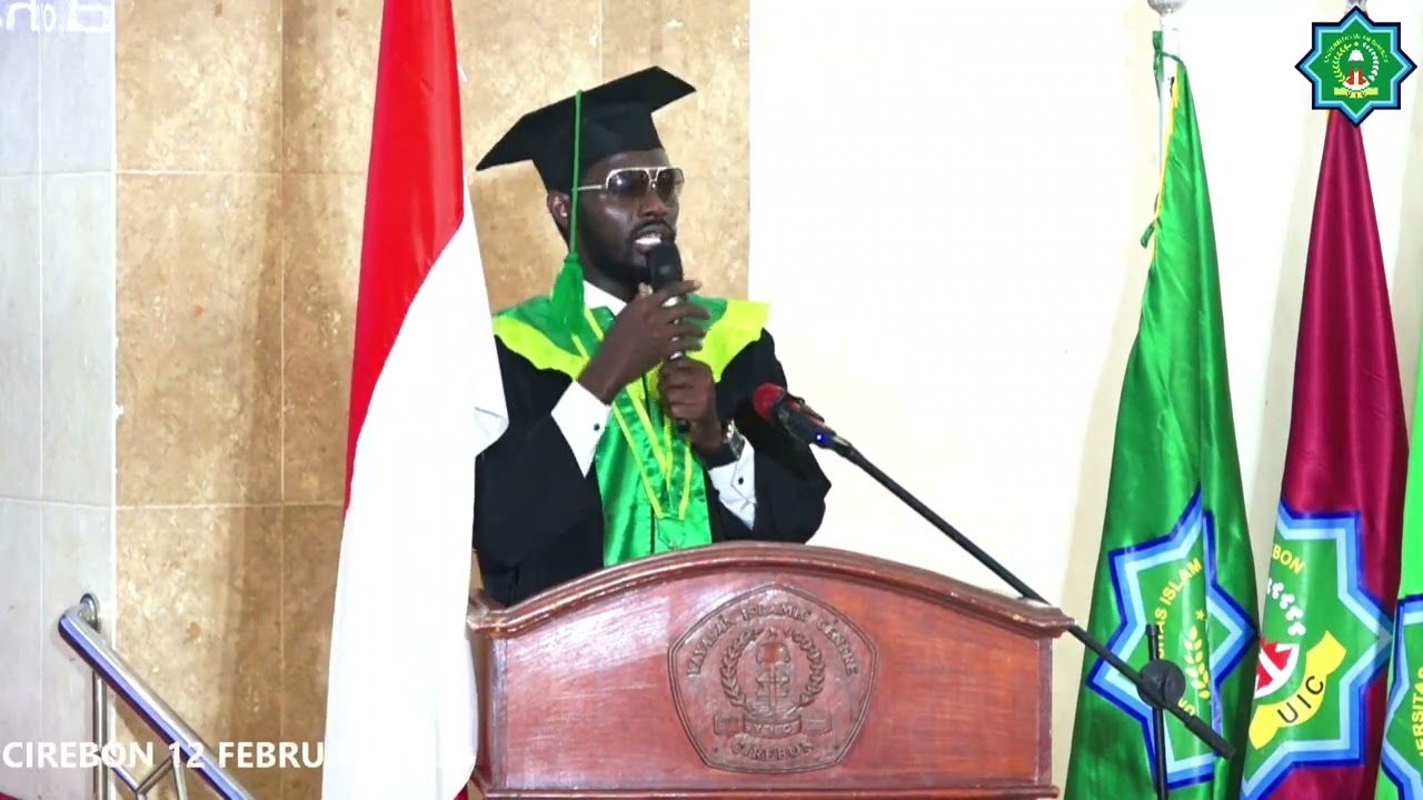 ALMUBARAK MOHAMED IBRAHIM, S. Pd. (Wisudawan Pendidikan Bahasa Arab, Asal Sudan)